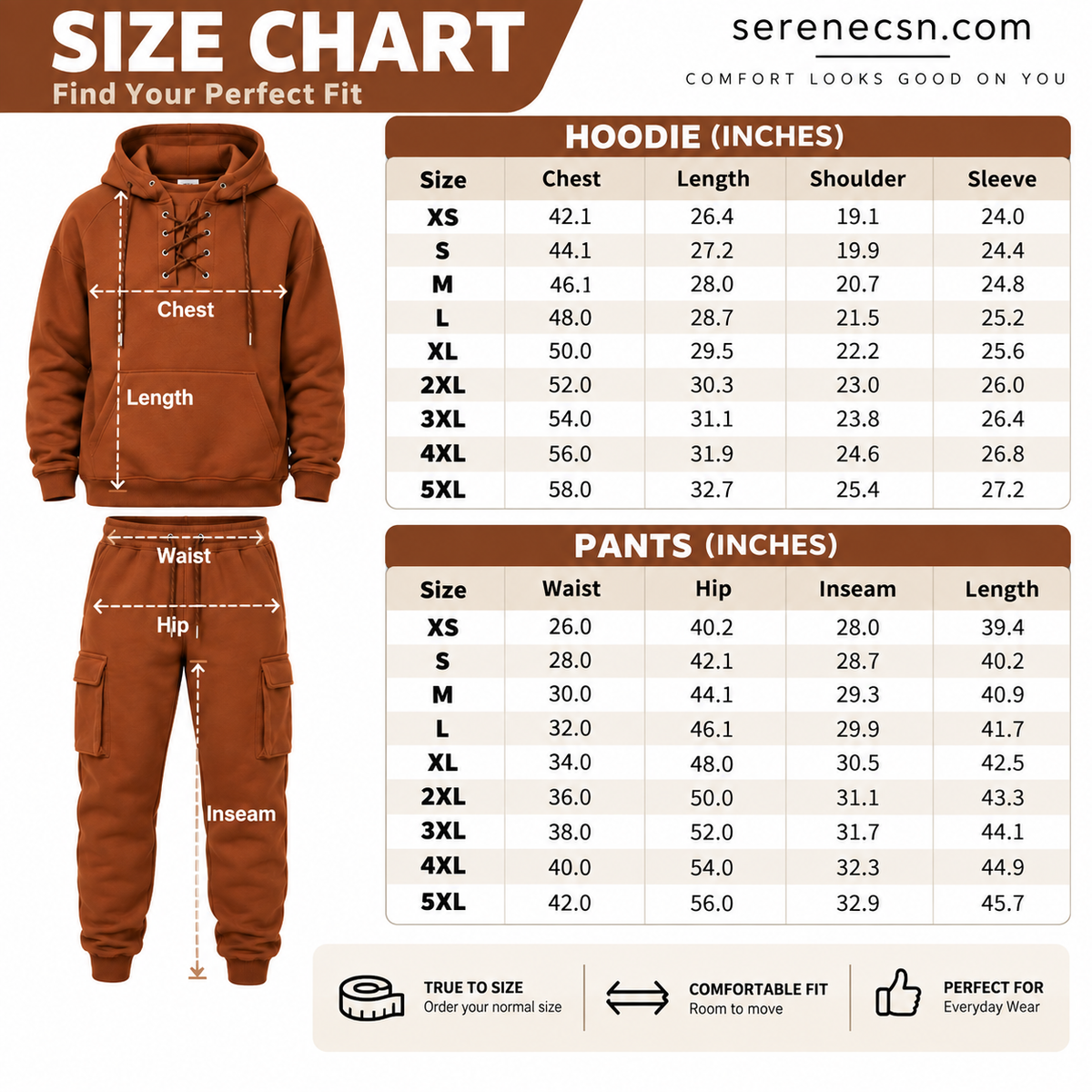 Men's Lace-Up Hoodie & Cargo Jogger Set – Soft Casual Tracksuit