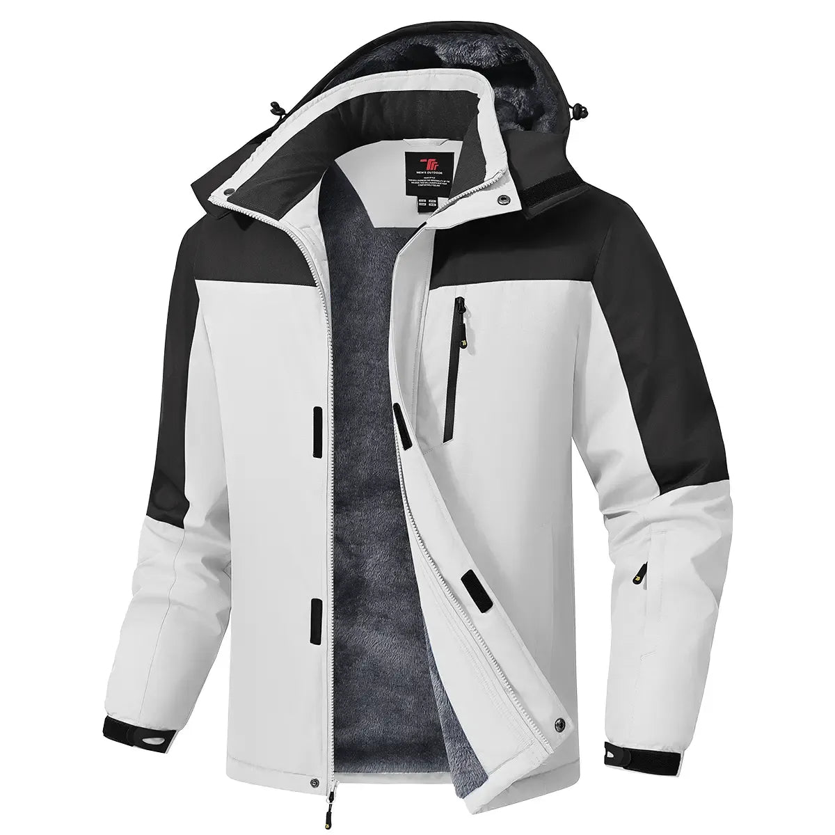 Men’s Winter Ski Snow Jacket Waterproof Windproof Fleece Lined