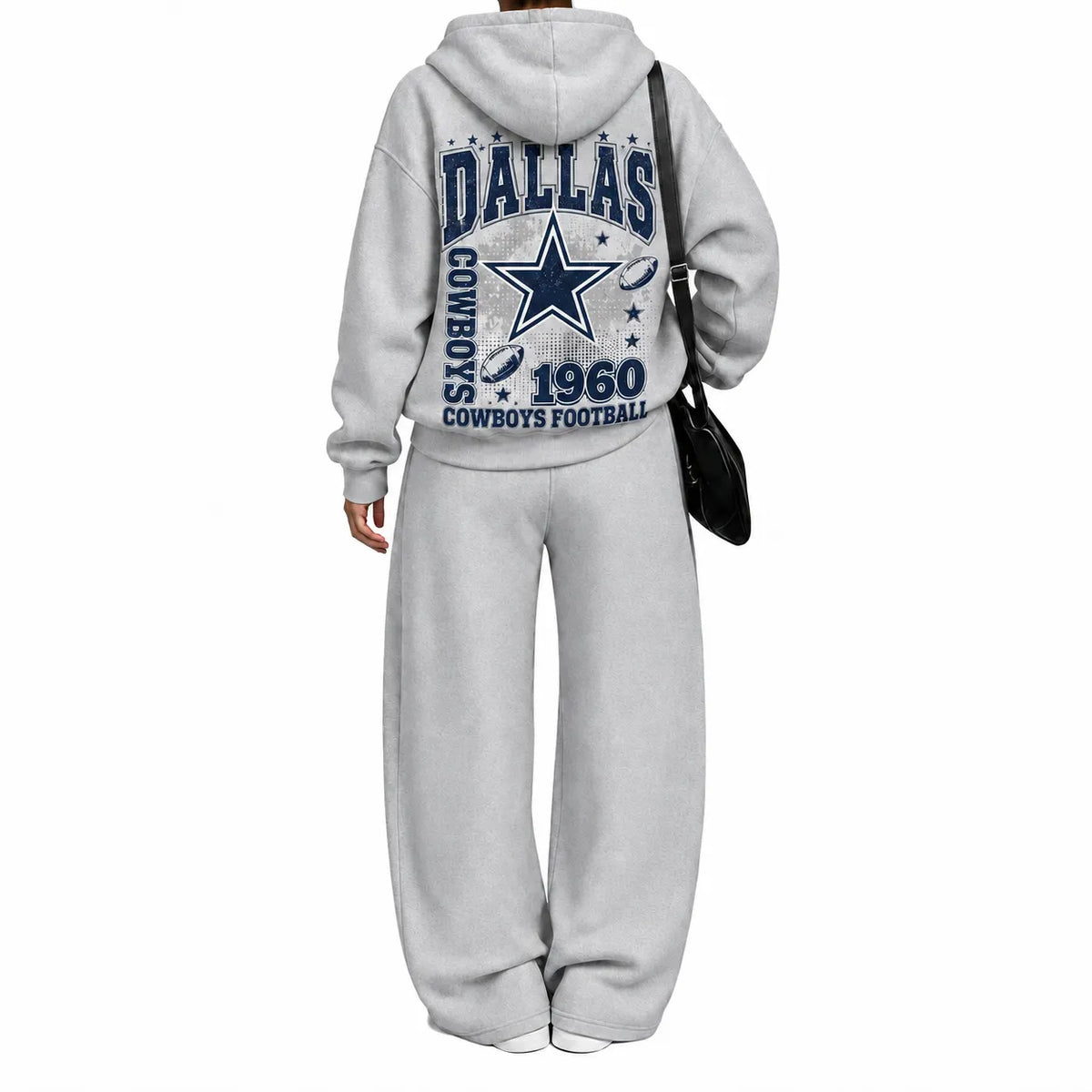 Dallas Cowboys-Vintage Plush Hoodie set