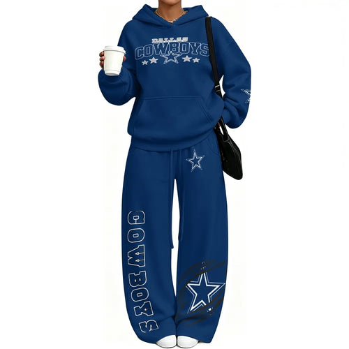 Dallas Cowboys Vintage Plush Hoodie set | NFL