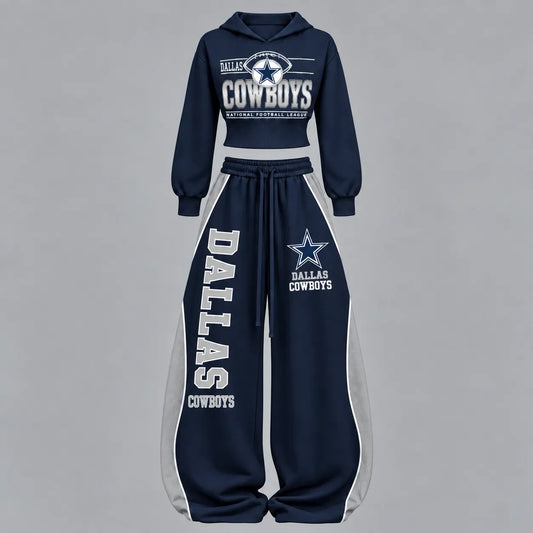 Dallas Cowboys-Slim-Fit Sweatshirt Set
