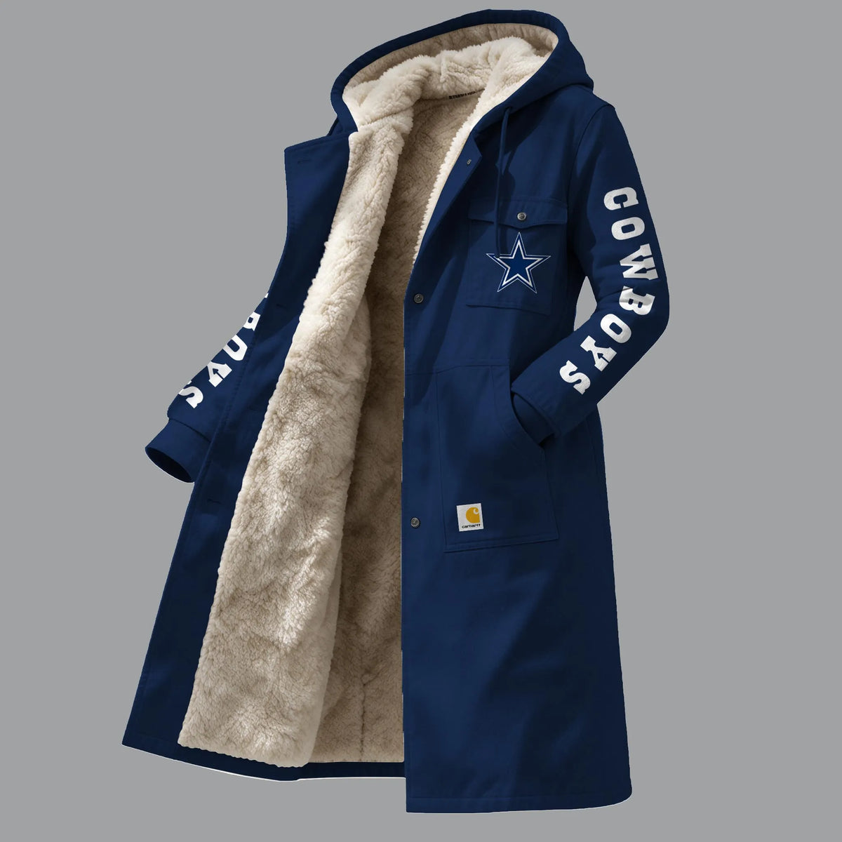 Dallas Cowboys Vintage Reworked Workwear Fleece Pocket | NFL