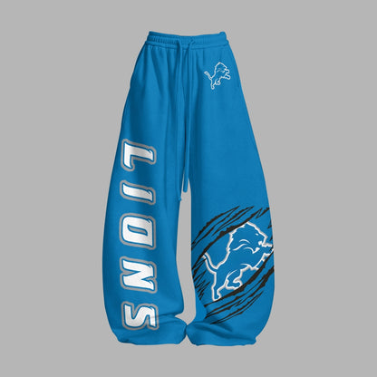 Detroit Lions Vintage Plush Hoodie set | NFL