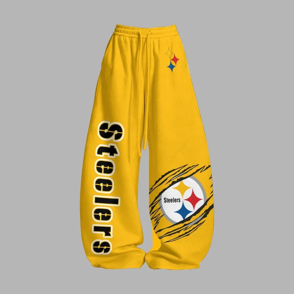 Pittsburgh Steelers Vintage Plush Hoodie set | NFL
