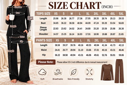 Women's Soft 2-Piece Loungewear Set