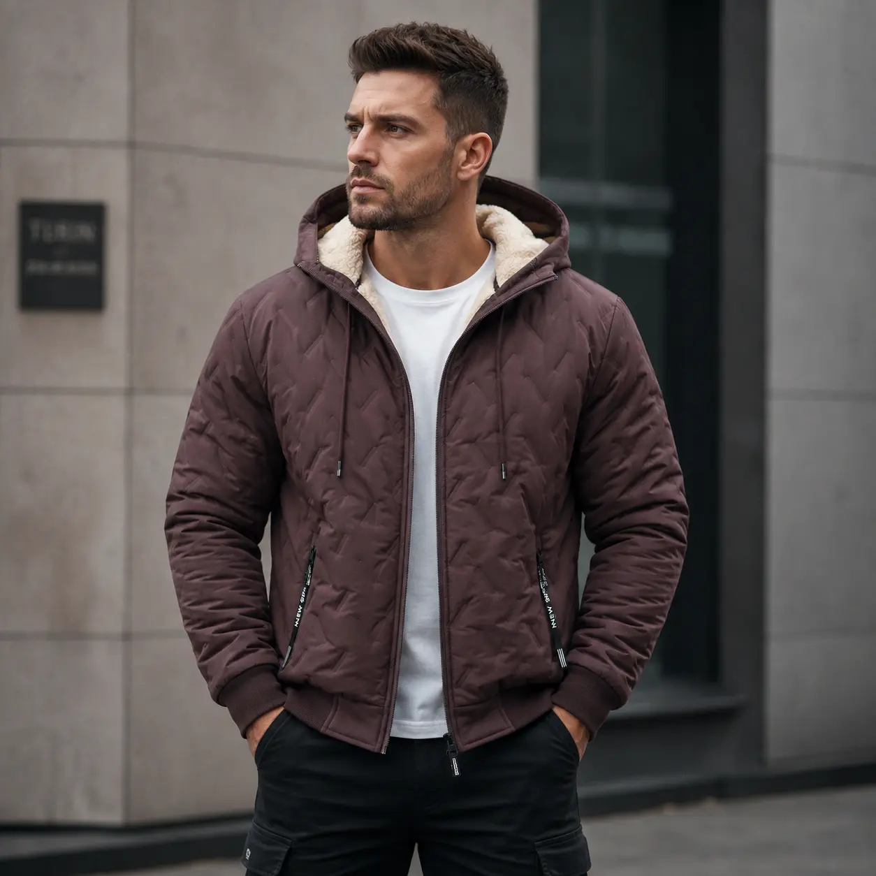 Men's Casual Baggy Winter Jacket