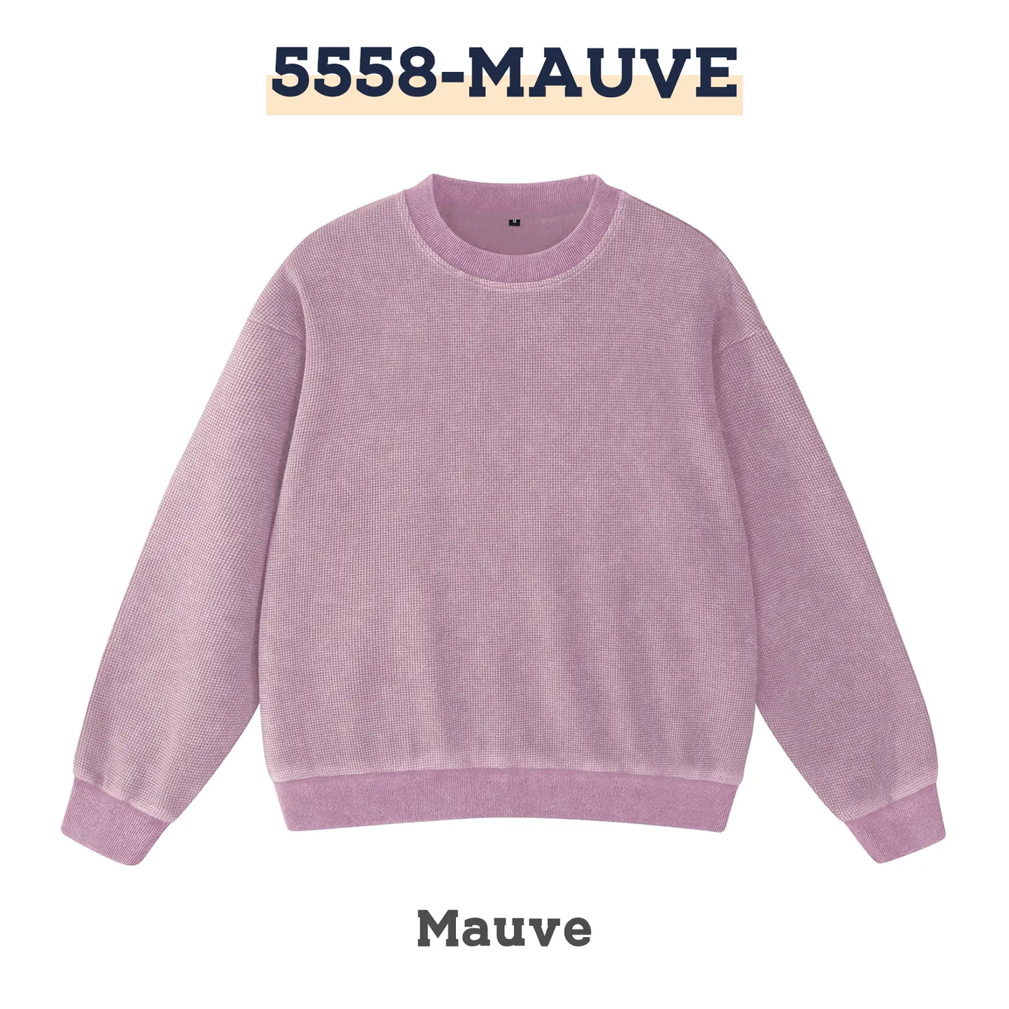 Vintage Acid Wash Oversized Crewneck Sweatshirt