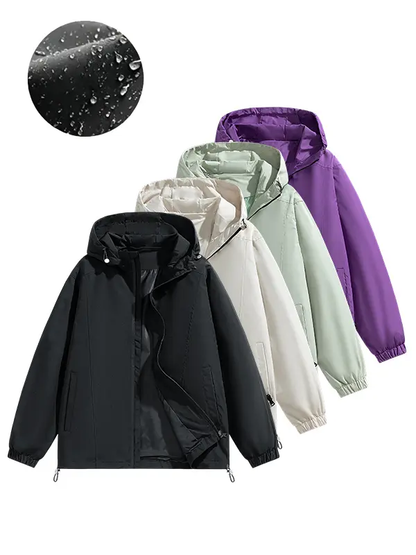 Men’s Lightweight Waterproof Hooded Jacket