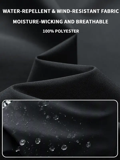 Men’s Lightweight Waterproof Hooded Jacket