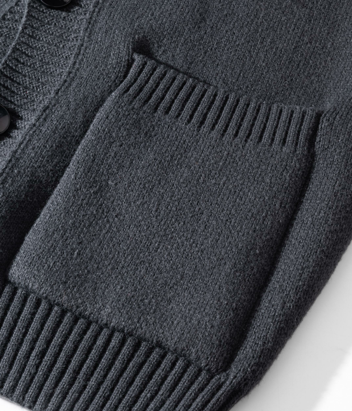 Men's Heavyweight Button Hooded Sweatshirt serenecsn
