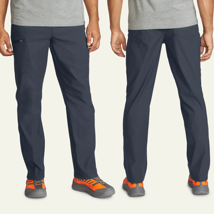 Men's Water-Repellent Stretch Hiking Pants with UPF 50+