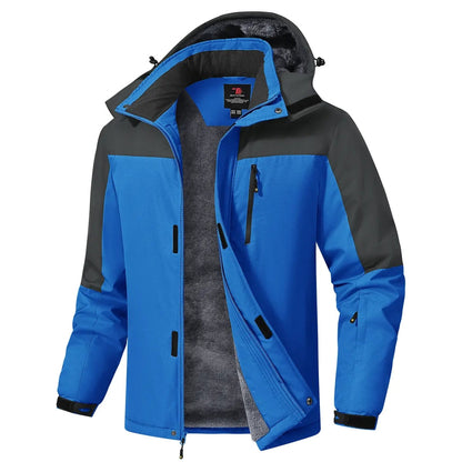 Men’s Winter Ski Snow Jacket Waterproof Windproof Fleece Lined