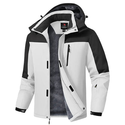Men’s Winter Ski Snow Jacket Waterproof Windproof Fleece Lined