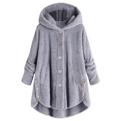 Women's 2026 Winter European-American Plush Round Neck Coats