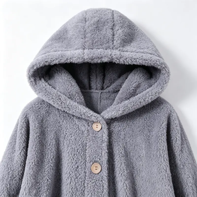 Women's 2026 Winter European-American Plush Round Neck Coats