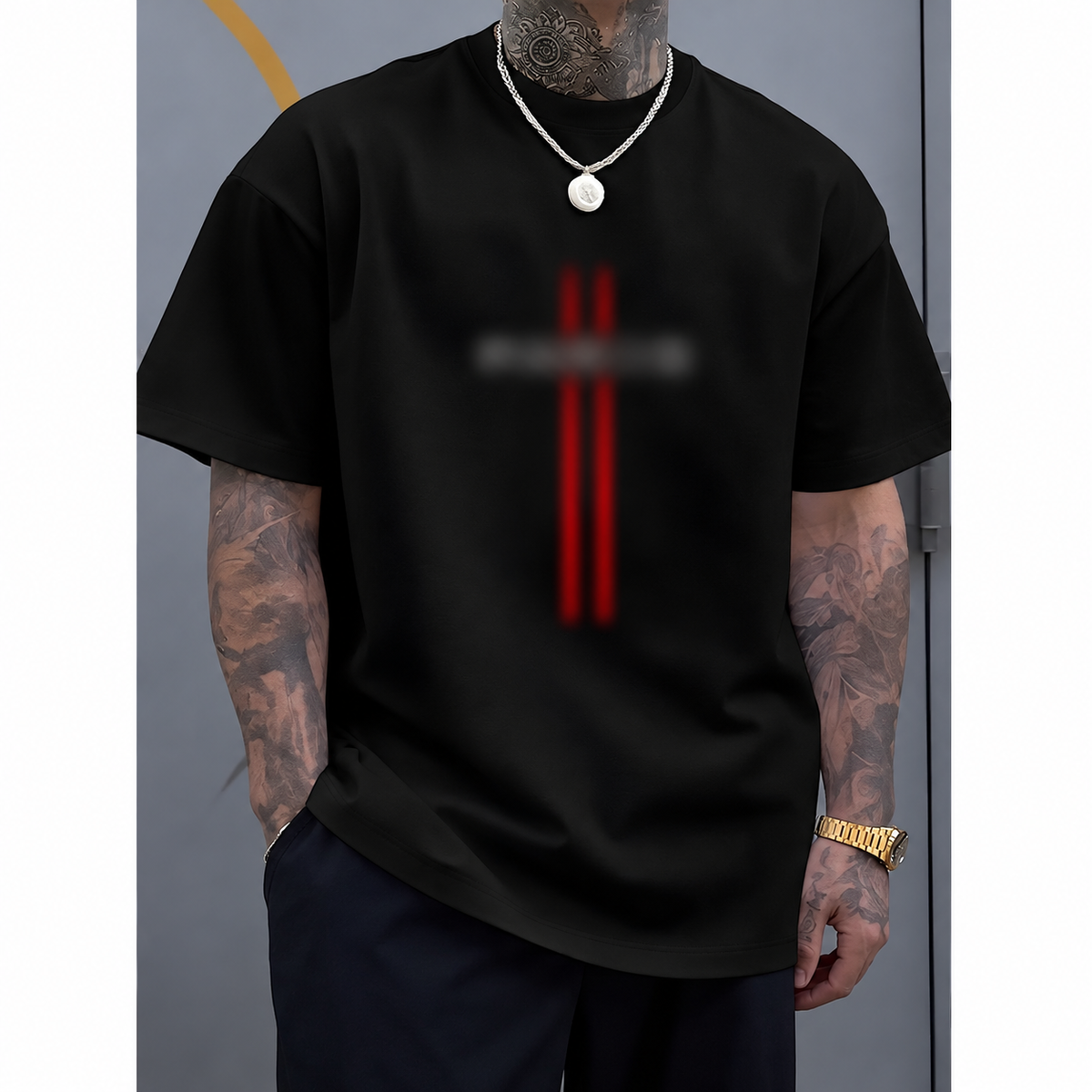 Men's Classic Round Neck Short-Sleeve Tshirt
