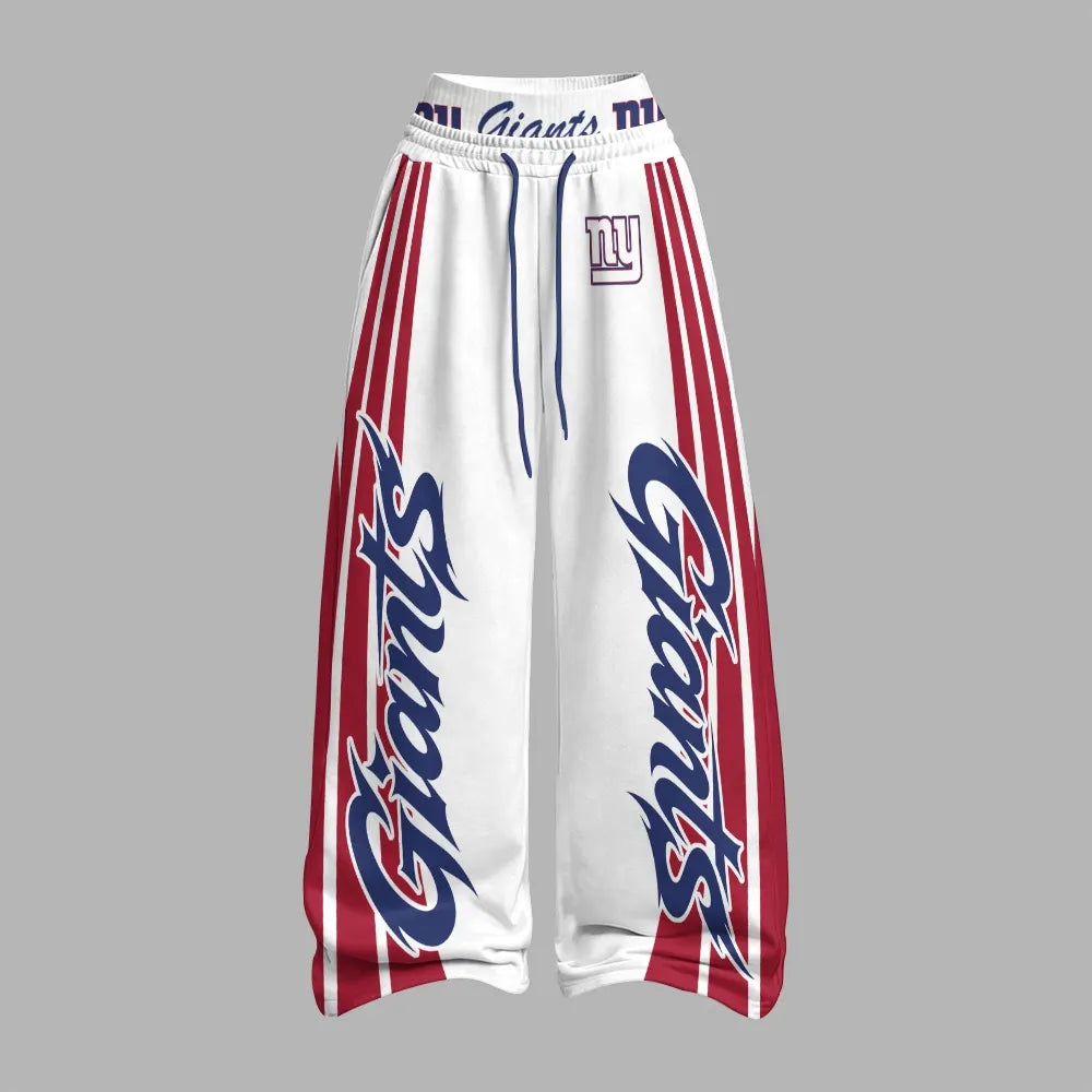 New York Giants Zip-up hooded jacket and elastic-waist pants set | NFL