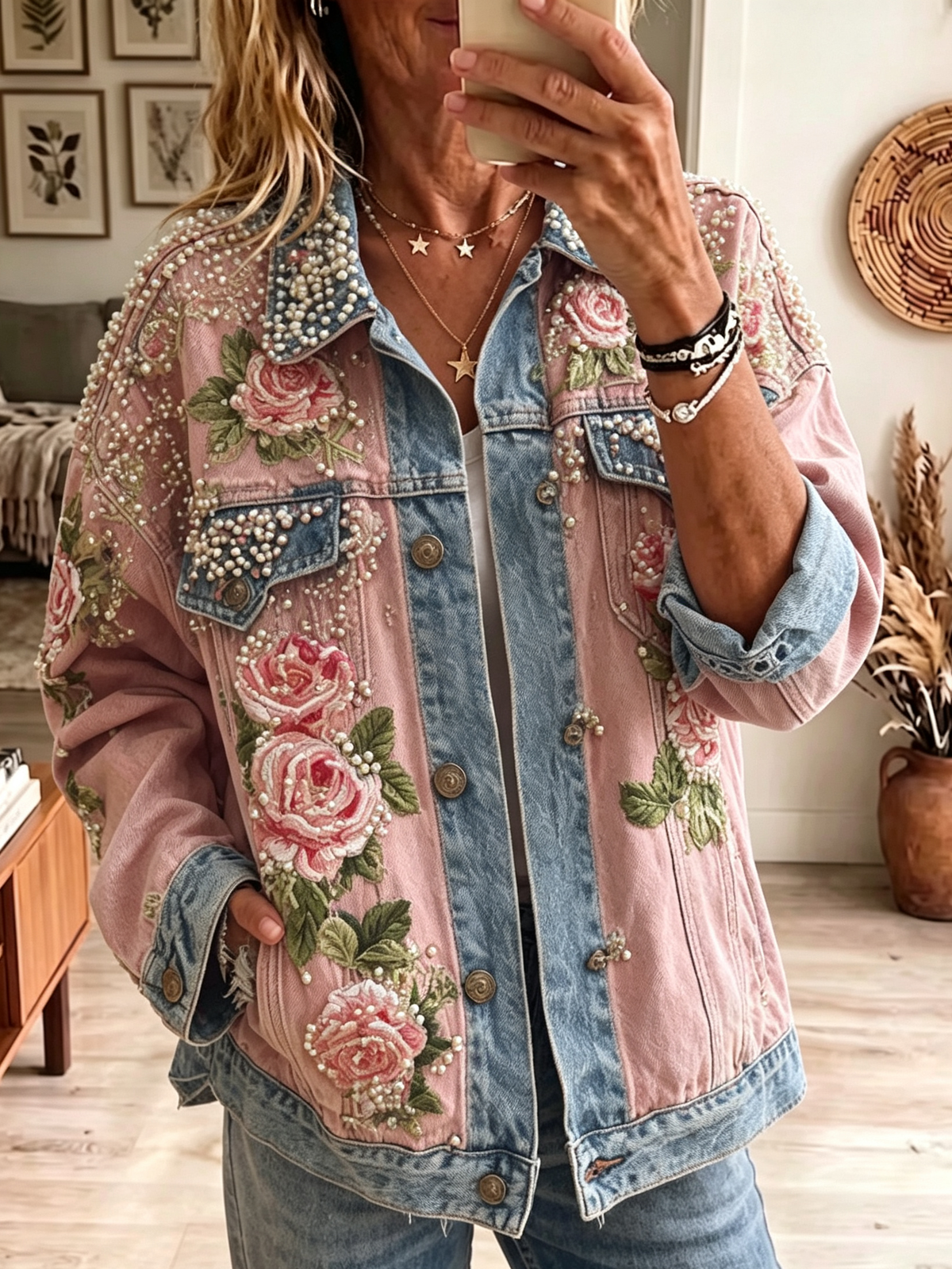Women's Floral  Print Jacket